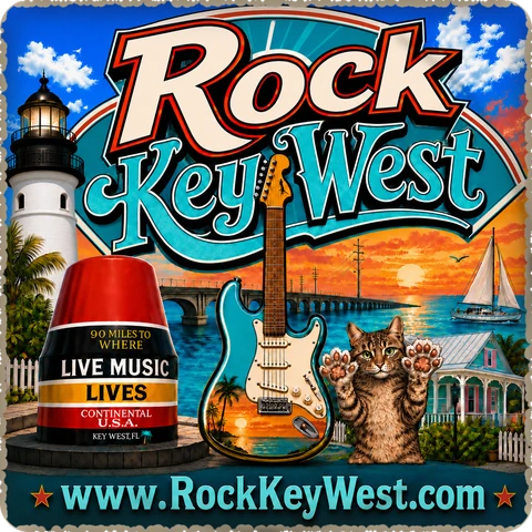 Rock Key West — coaster logo