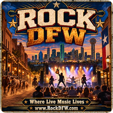 Rock DFW — coaster logo