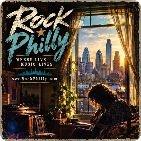 Rock Philly — coaster logo